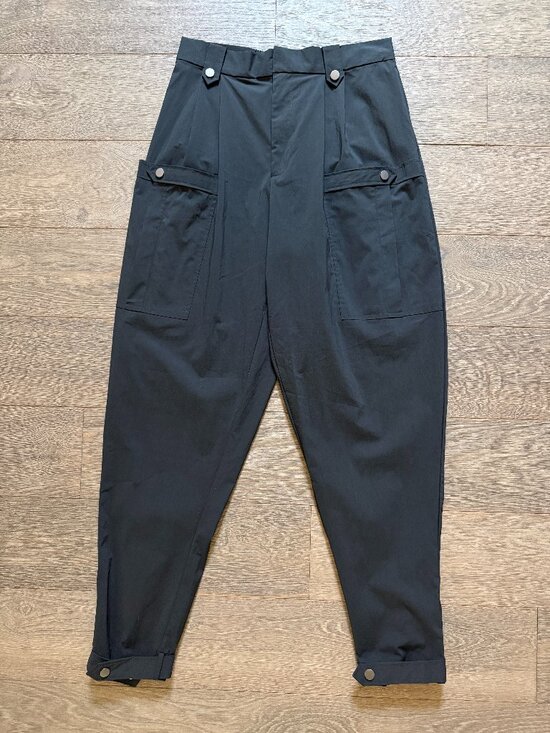 Gentle Herd Pants - Gentle Herd Pocket Taper Ankle Pants Small